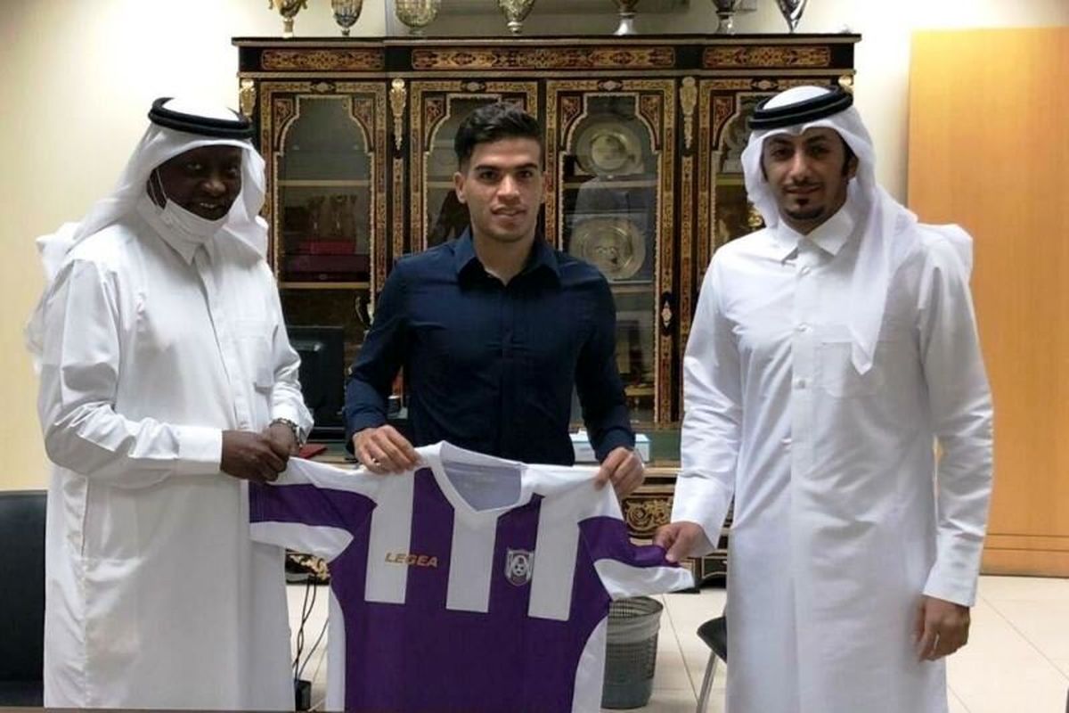 بازیکن جدید پیکان از قطر رسید!