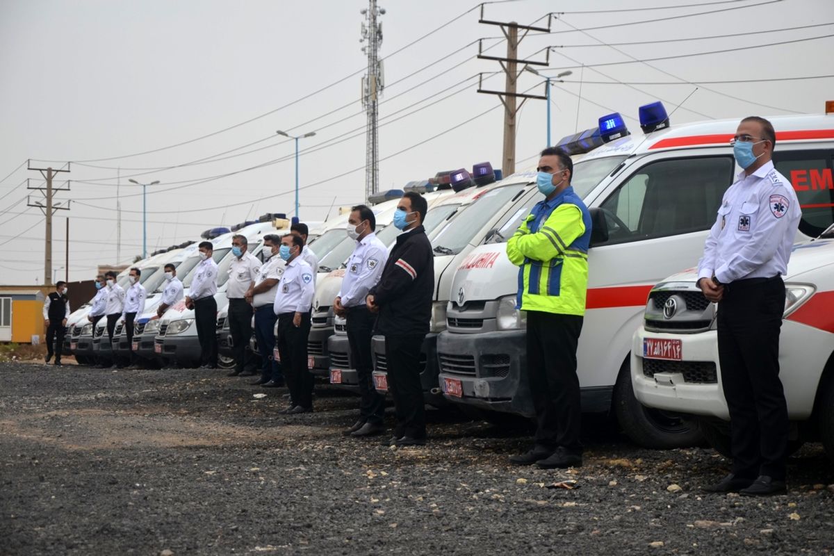 ۴۰ دستگاه آمبولانس به مناطق زلزله شده اعزام شدند