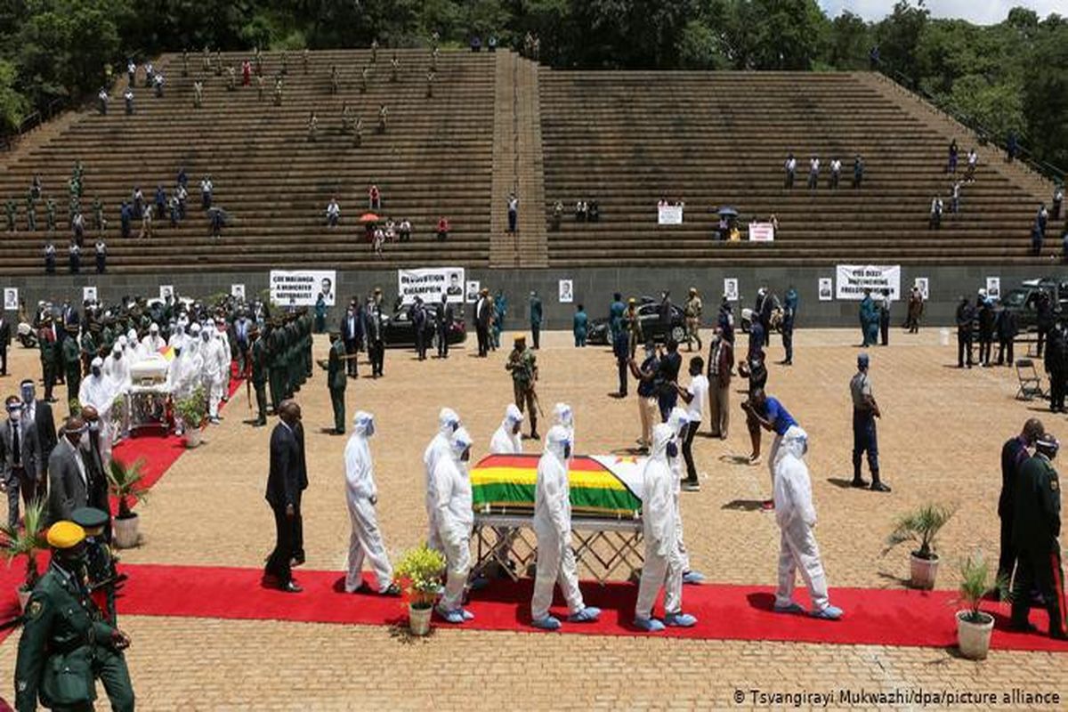 مرگ دو وزیر زیمبابوه به دلیل ابتلا به کرونا