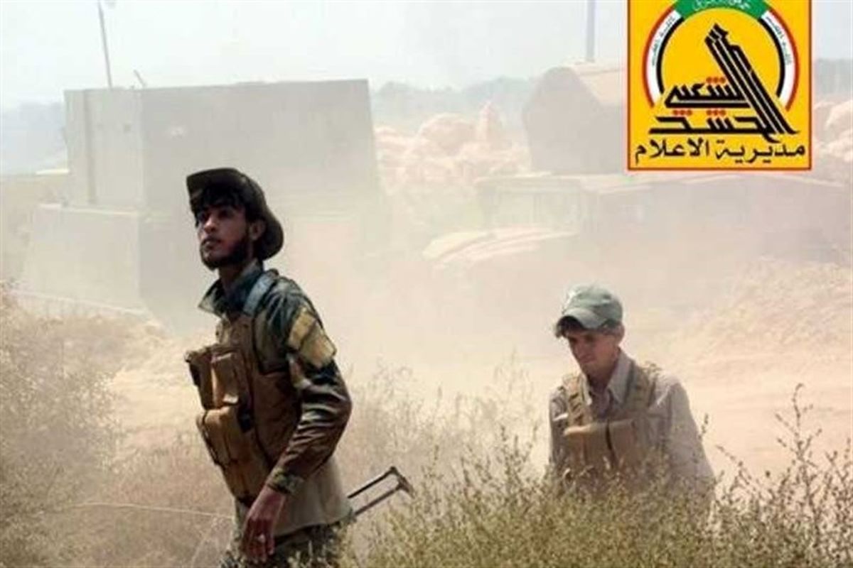درگیری میان نیروهای حشد شعبی و اعضای داعش در غرب عراق