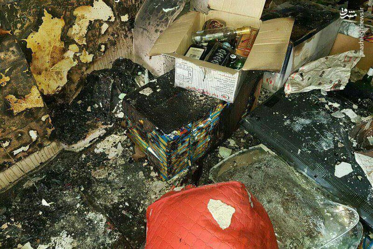 انفجار مواد محترقه در قزوین دو مصدوم برجای گذاشت