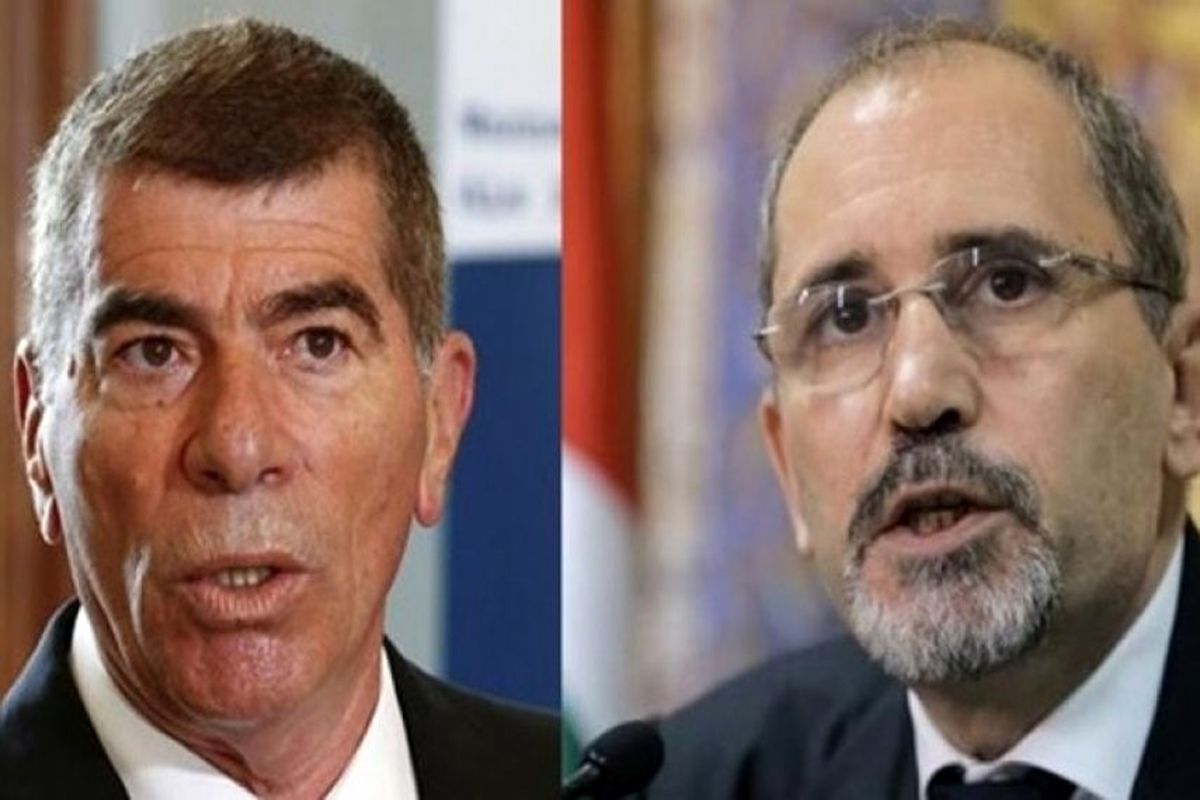 وزیر خارجه اردن با همتای اسرائیلی خود دیدار کرد