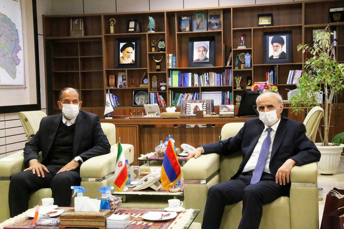 گسترش روابط همه جانبه در تمامی حوزه ها بین استان و جمهوری ارمنستان