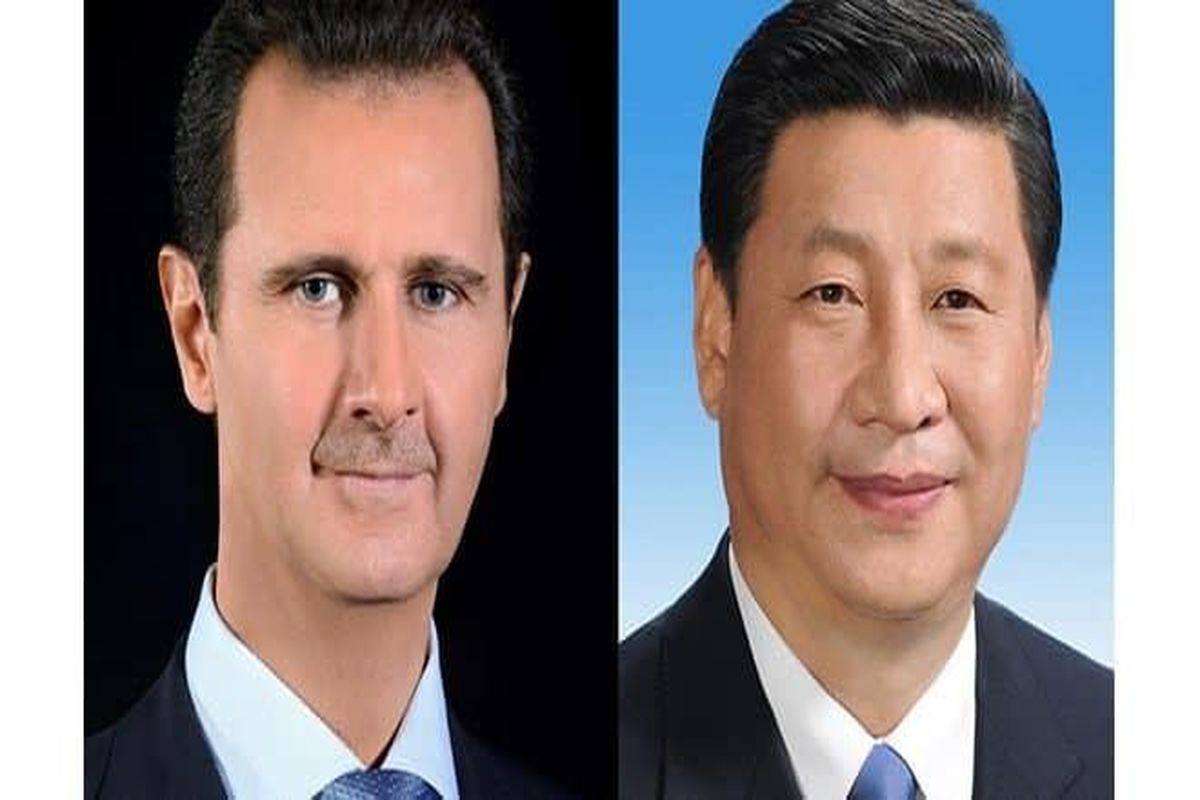 پیام رییس جمهوری چین به بشار اسد+جزییات