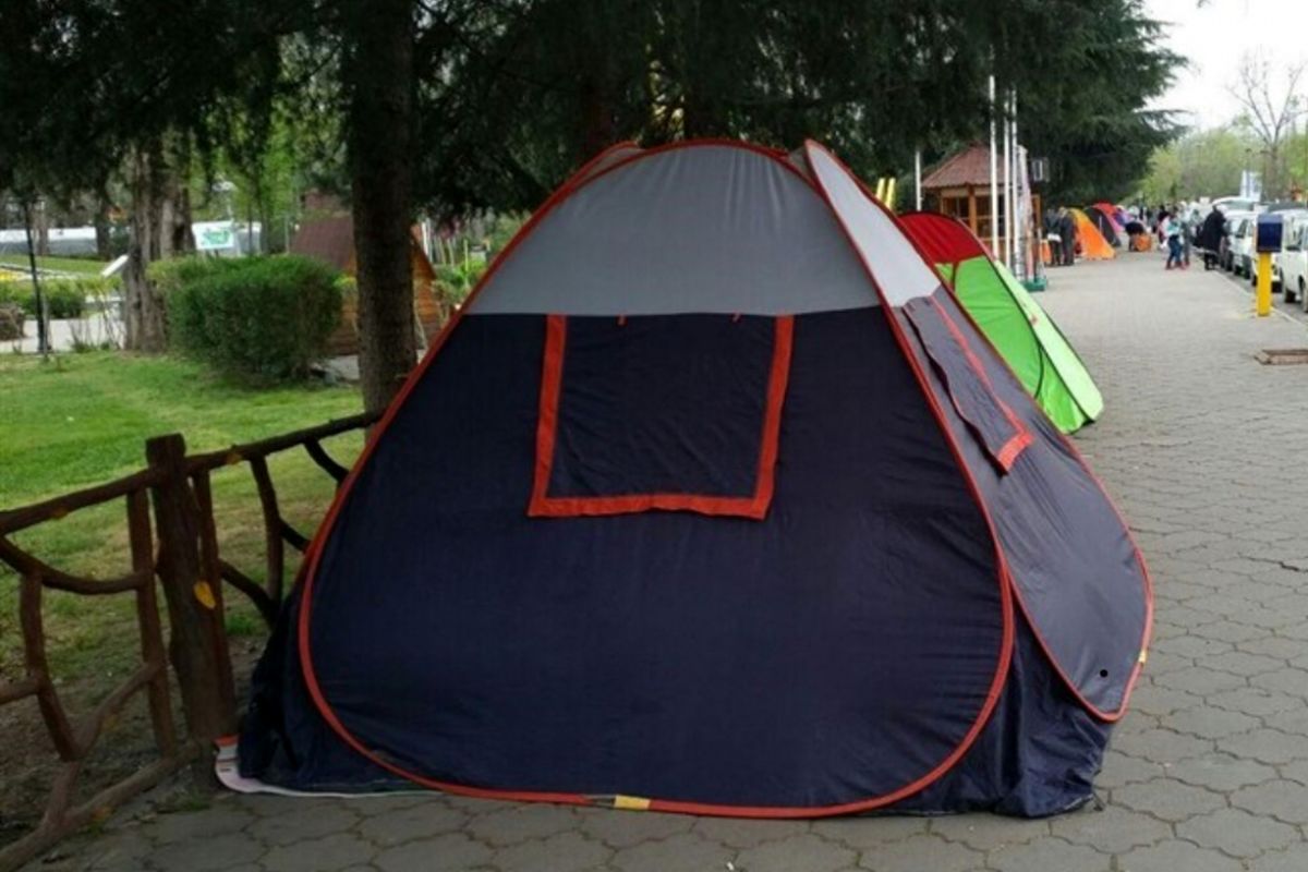 ممنوعیت نصب چادر در بوستان ها و اماکن عمومی