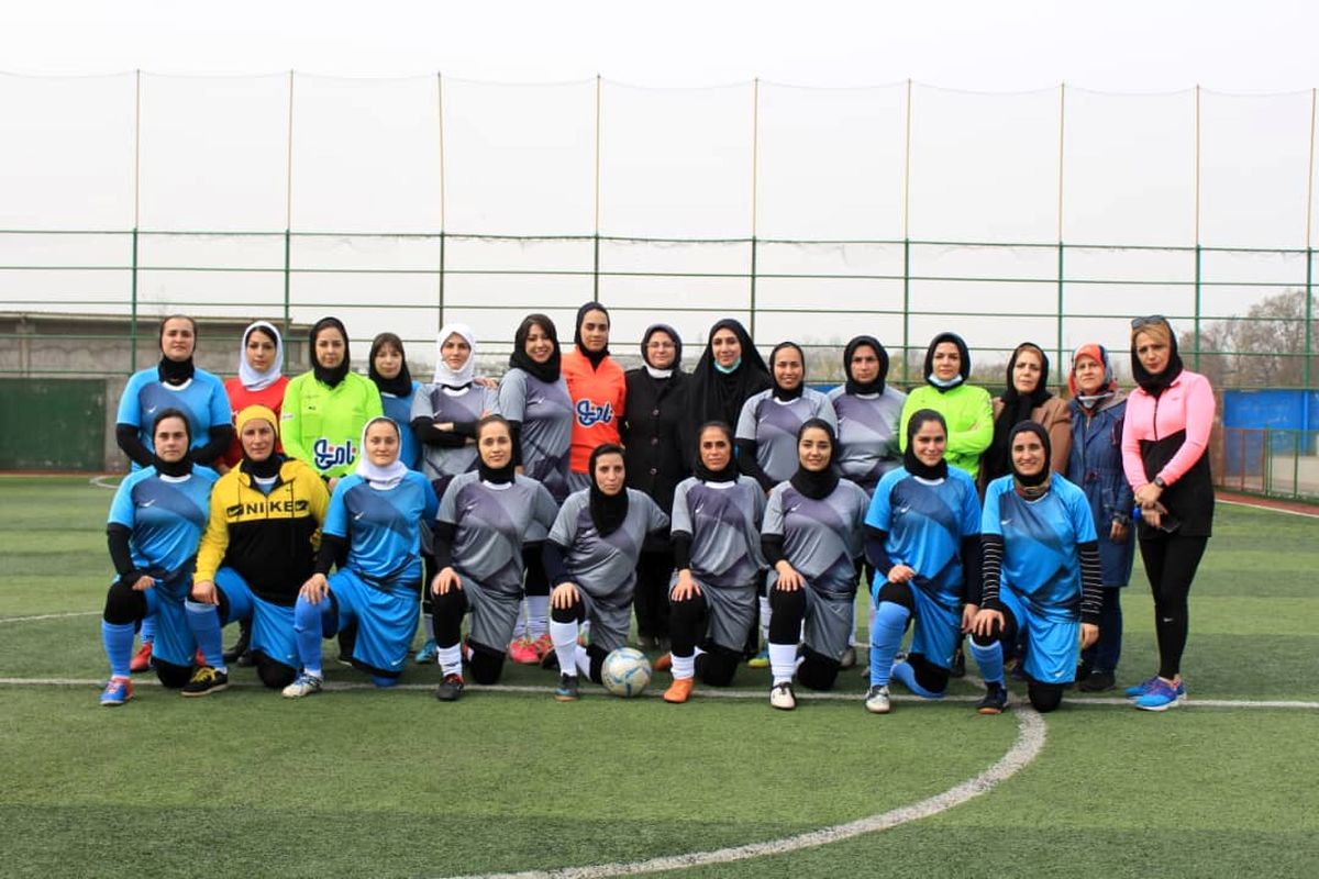 دیدار دوستانه بین دوتیم بانوان برگزیده پیشکسوت