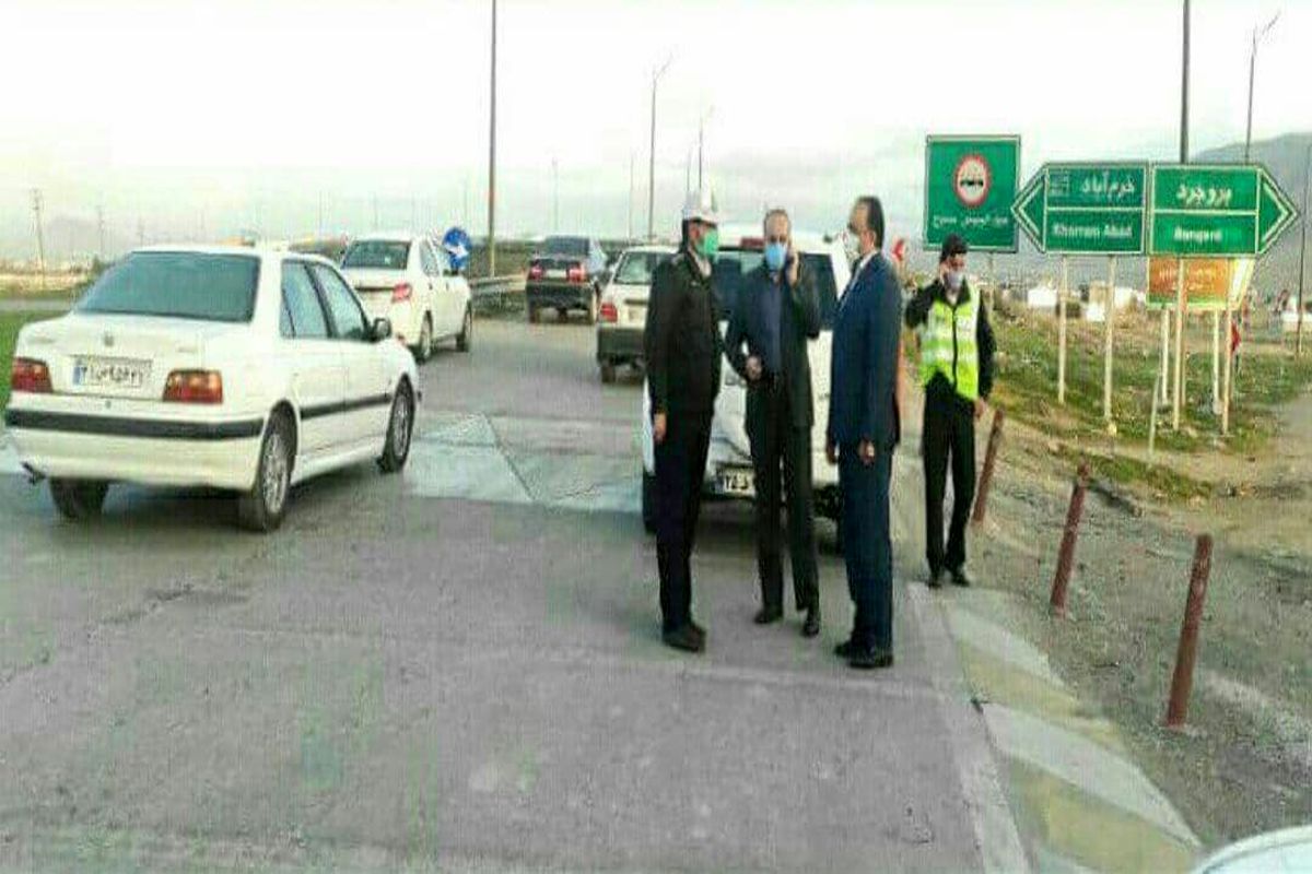 تشدید کنترل و جلوگیری از ورود خودروهای با پلاک خوزستان به داخل خرم آباد / اعمال  جریمه های سنگین برای خودروهای متخلف