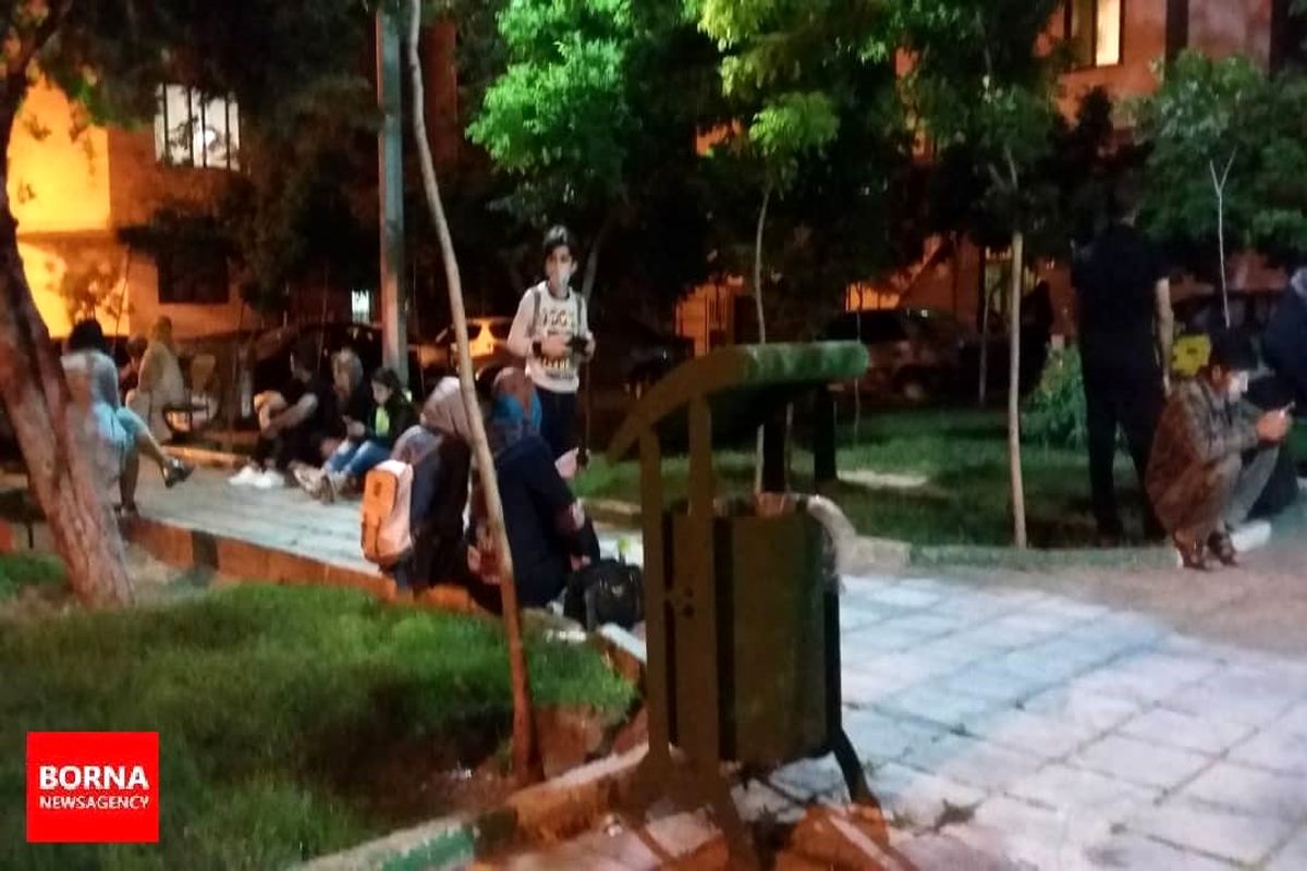 هشتمین پس لرزه در تهران