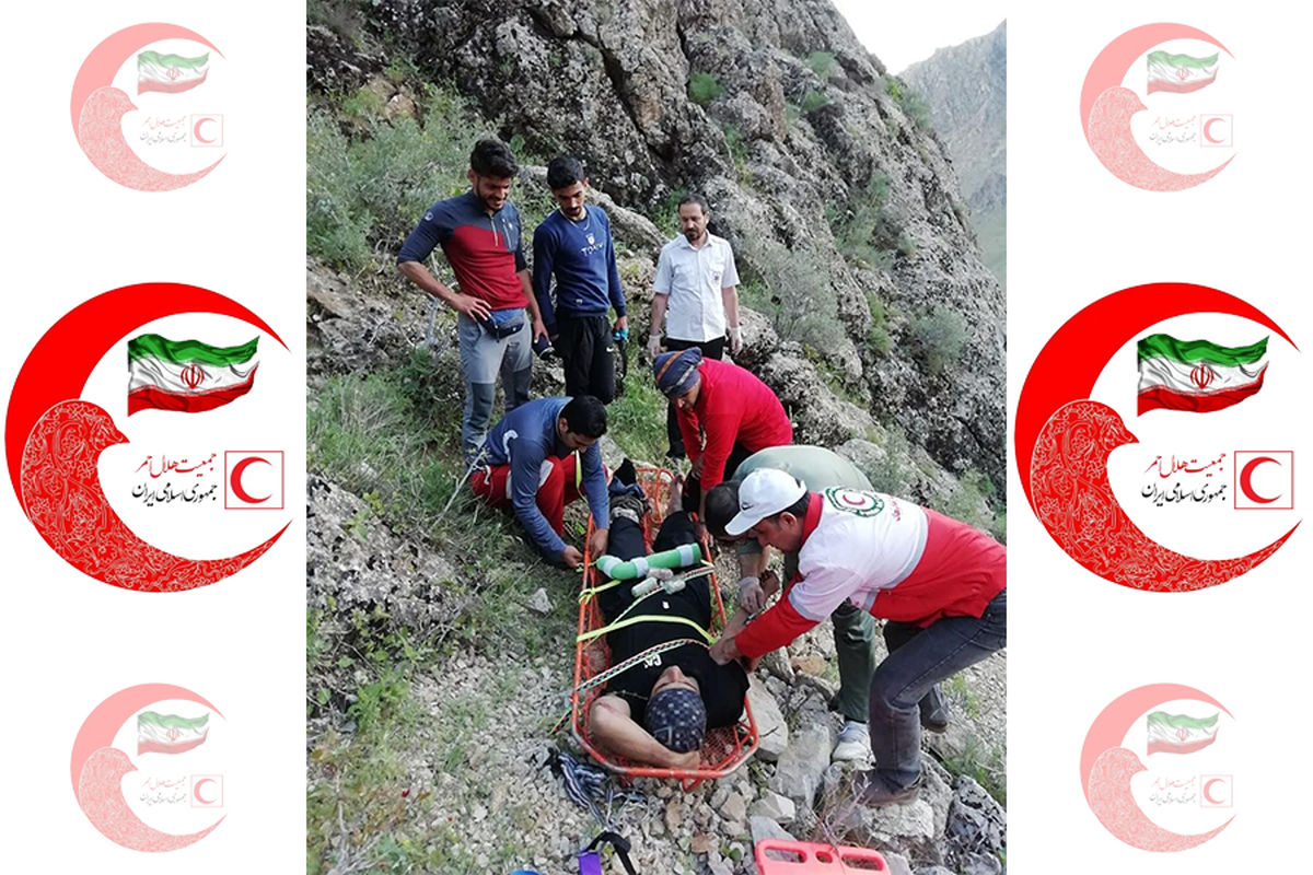 سقوط یک کوهنورد از ارتفاعات ملوسان نهاوند