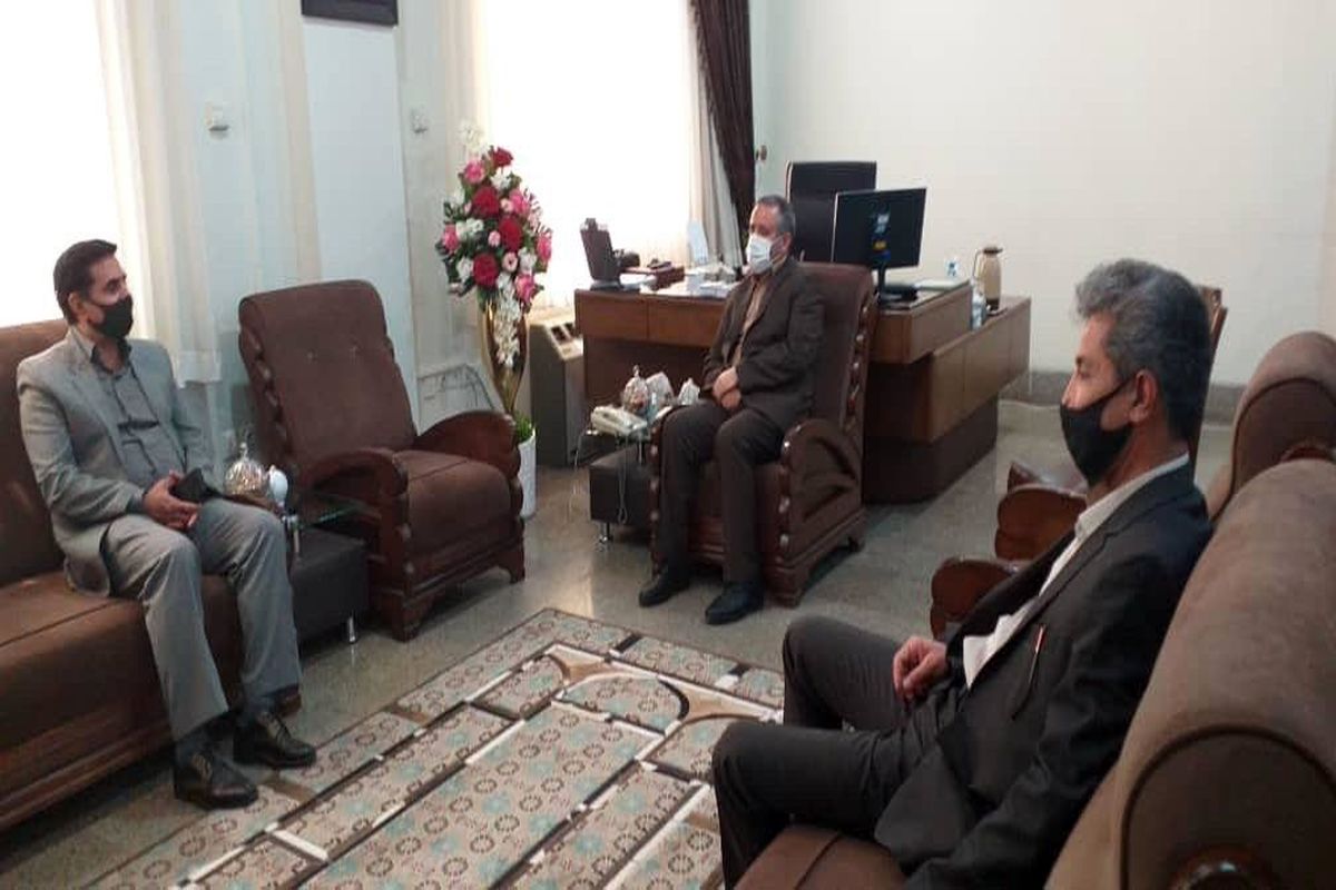 نشست مدیر کل ورزش و جوانان با فرماندار مشهد