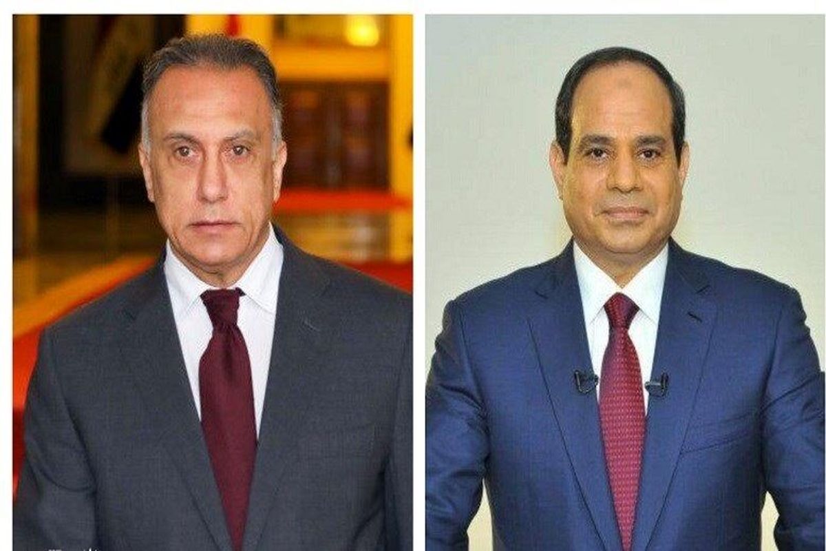 السیسی بر توسعه همکاری مصر و عراق تأکید کرد