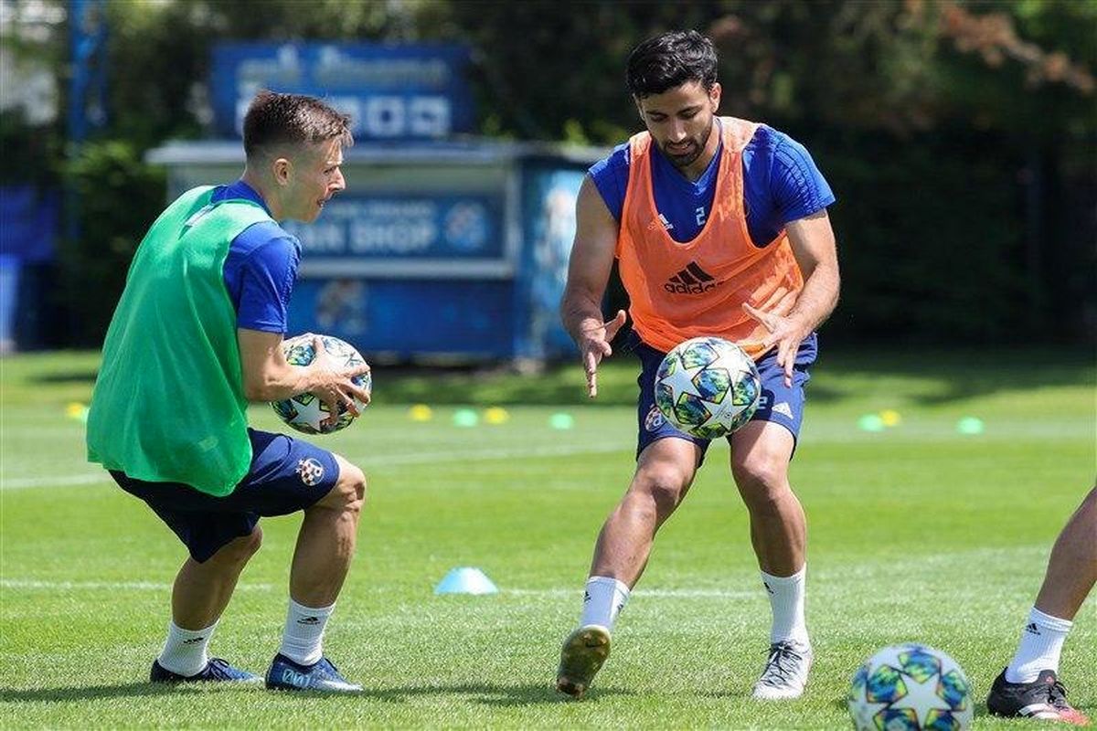 نخستین بازی غیررسمی فوتبال در کرواسی برگزار شد