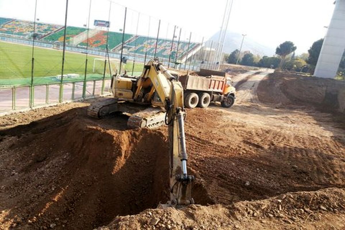 پایان پروژه سالن ورزشی بانوان دولت آباد