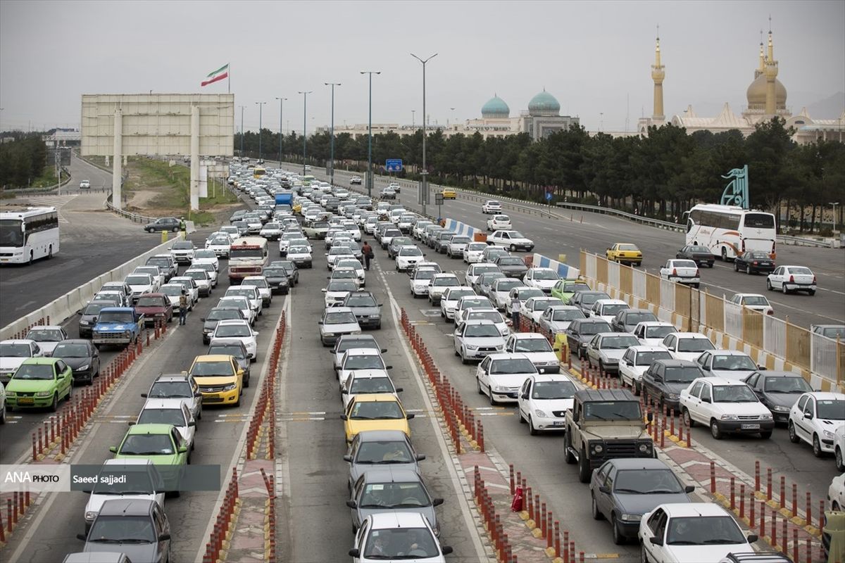 ترافیک سنگین در آزادراه‌های کرج_تهران