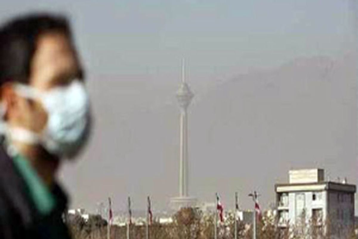 هوای تهران برای گروه های حساس در شرایط ناسالم قرار گرفت