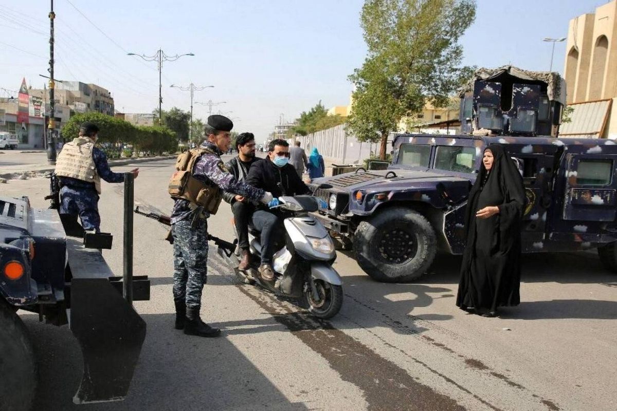 عراق برای مقابله با کرونا ممنوعیت تردد یک هفته ای اعمال می کند