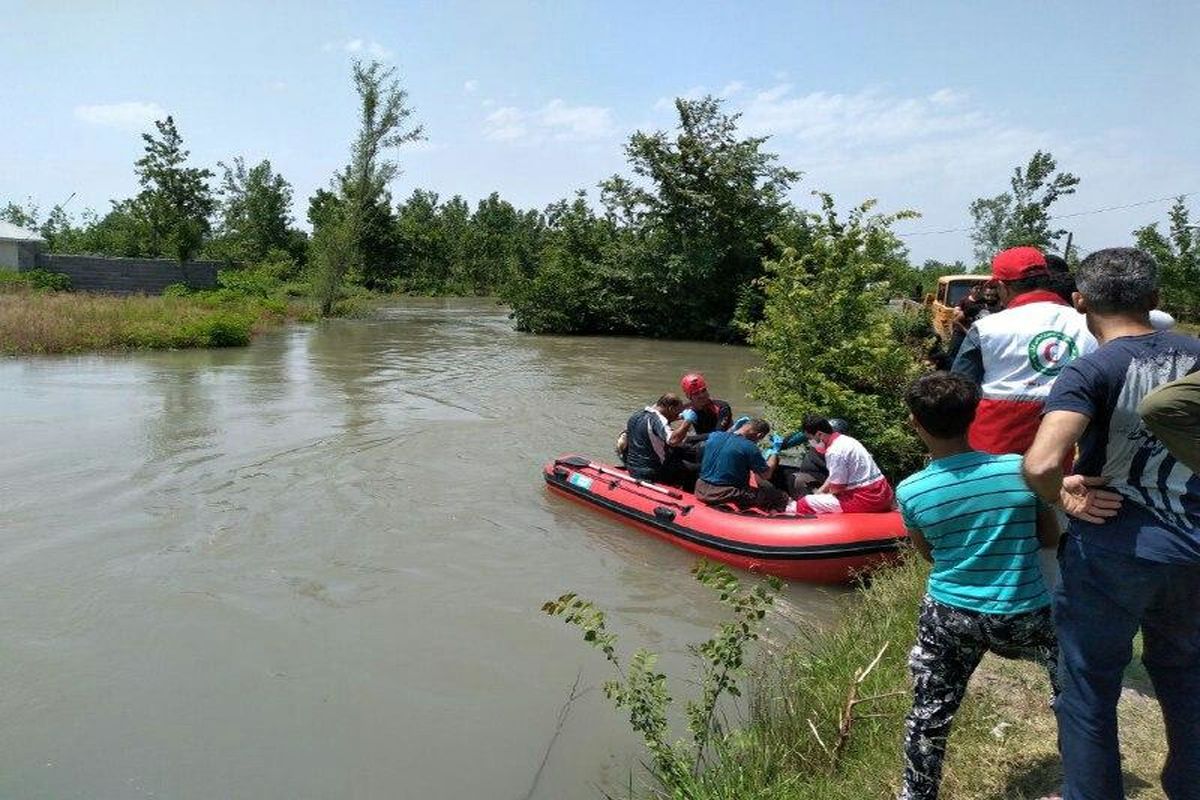 دومین مغروق حادثه " رودخانه سپیدرود سنگر" پیدا شد