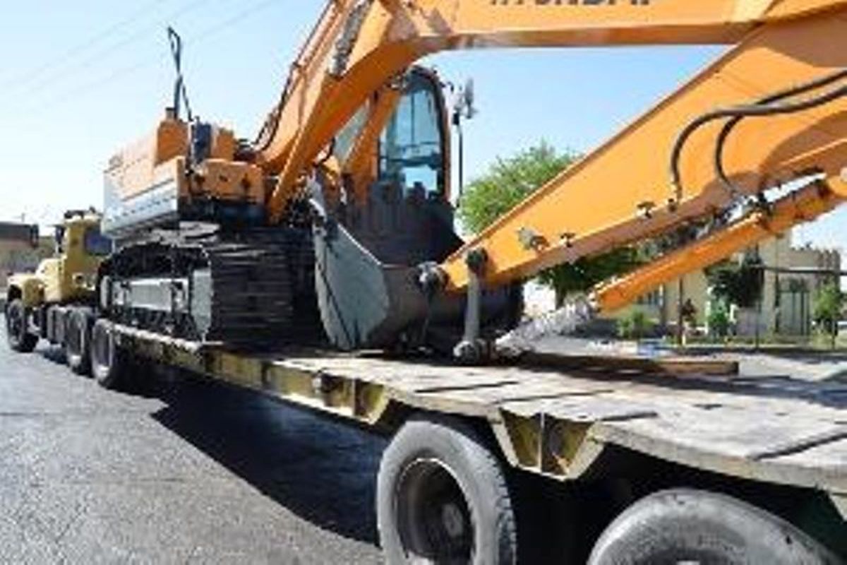 کشف بیل مکانیکی ۱۲ میلیاردی قاچاق