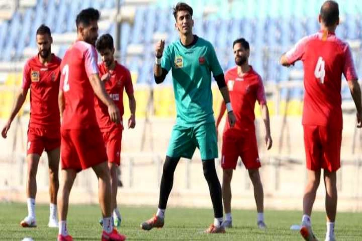 تمرین روز دوشنبه پرسپولیس سبک برگزار شد