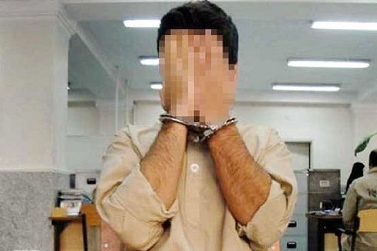 دستبند قانون بر دستان قاتل فراری در داراب