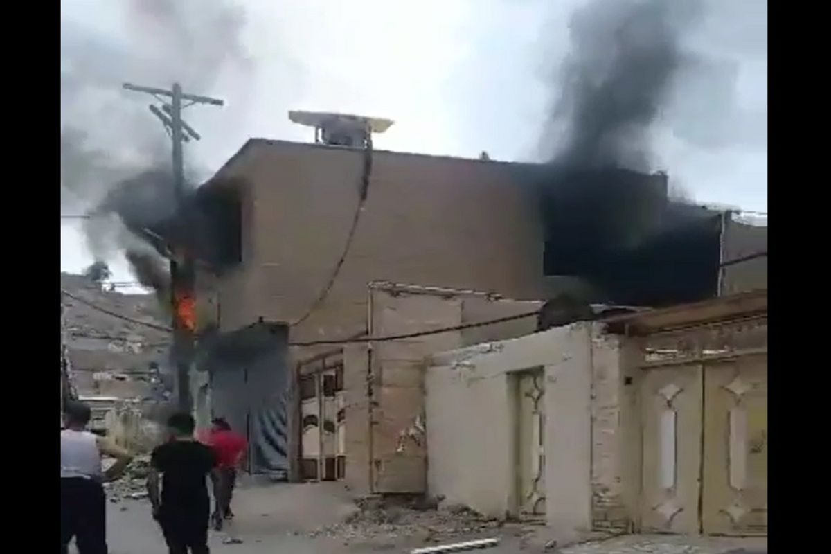 یک کشته و ۲ مجروح بر اثر انفجار گاز منزل مسکونی+فیلم
