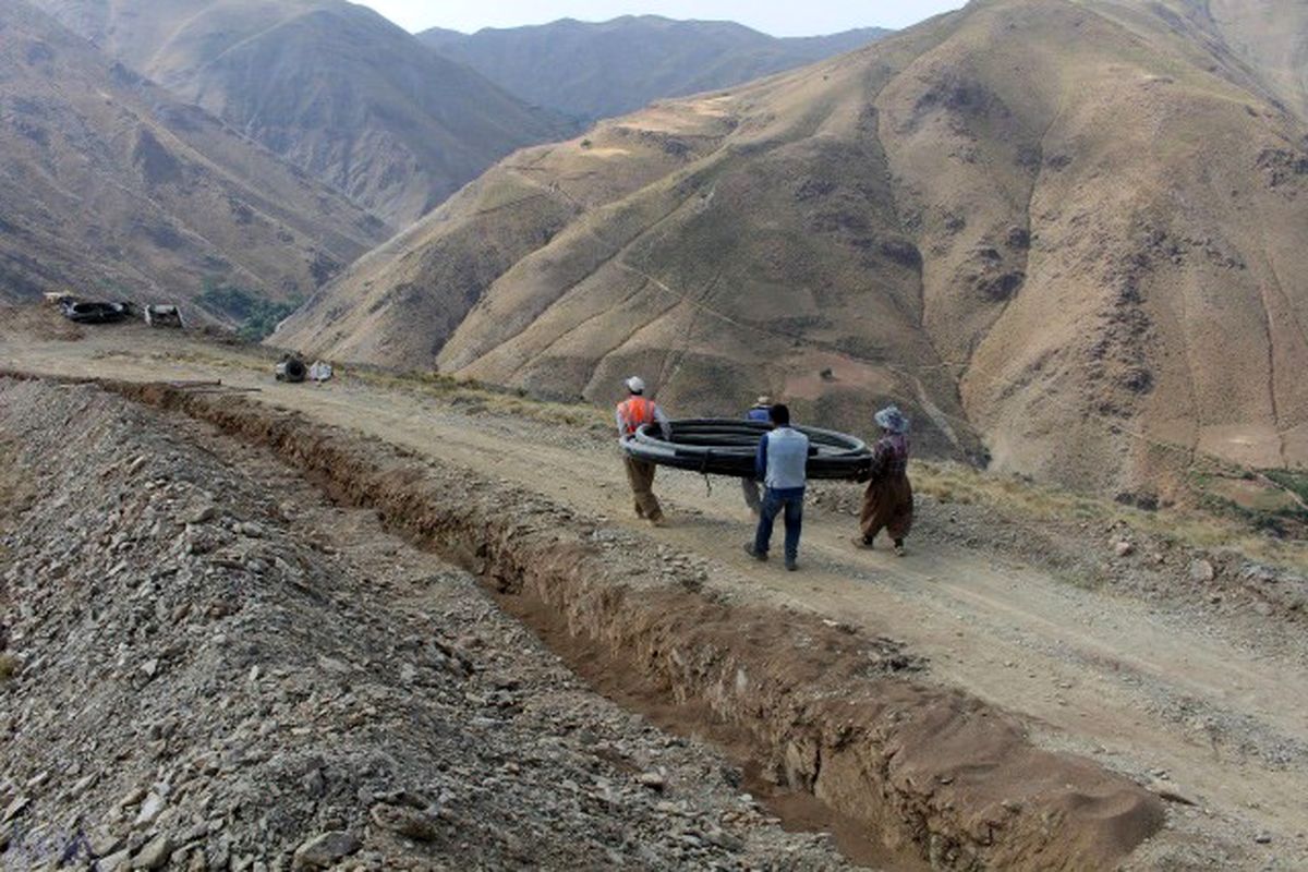 روستاهای بالای ۲۰ خانوار کردستان به شبکه سراسری گاز متصل می‌شود