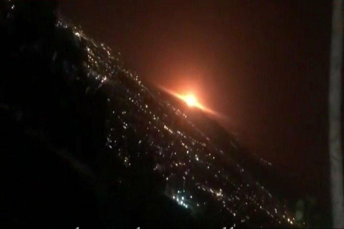 آیا در پادگان شرق تهران انفجار رخ داده است ؟