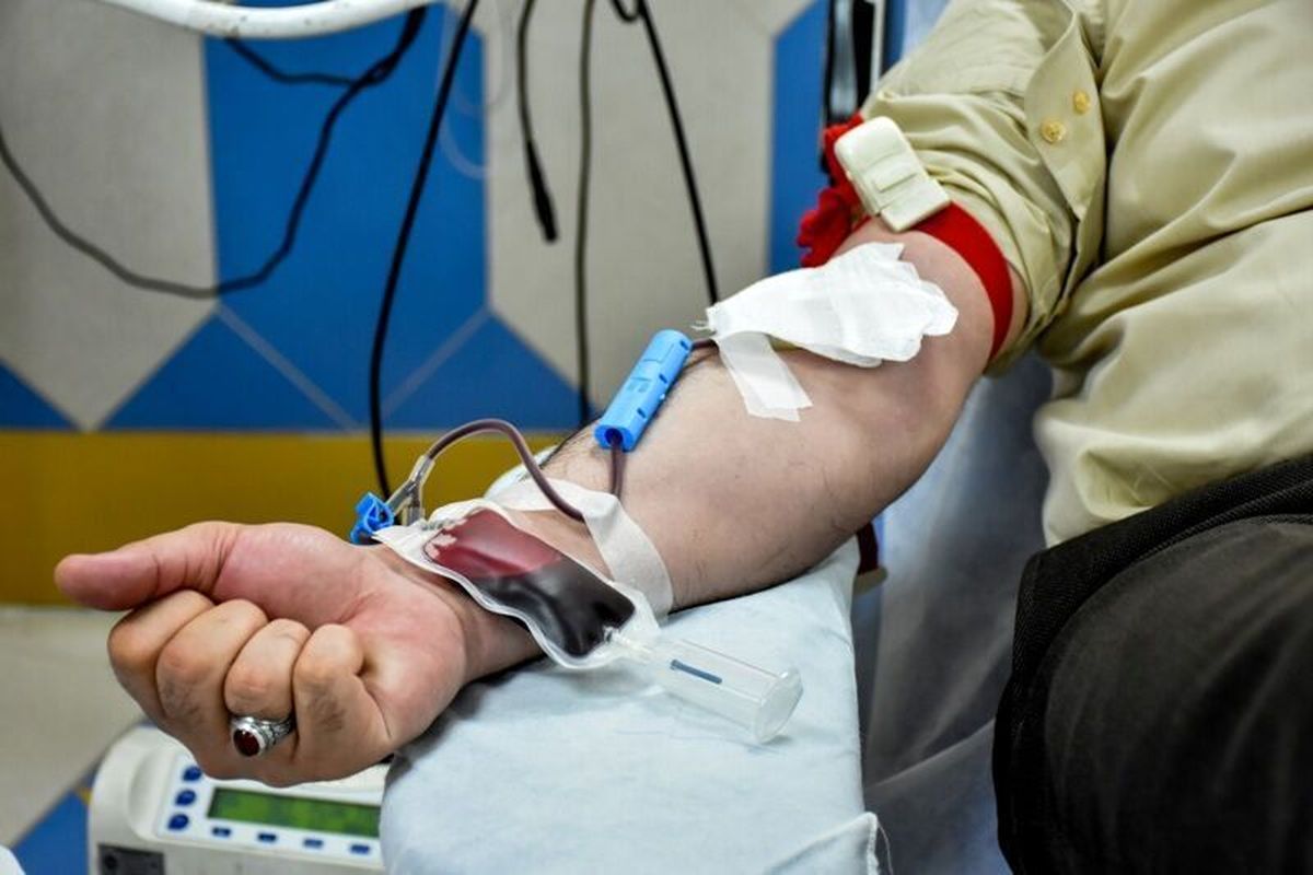 آمار سه ماهه اهدای خون در سال ۹۹