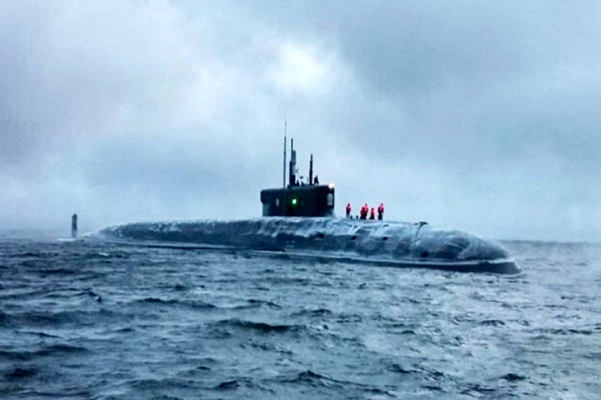 زیردریایی هسته‌ای "کنیاز اولگ" در راه ناوگان روسیه