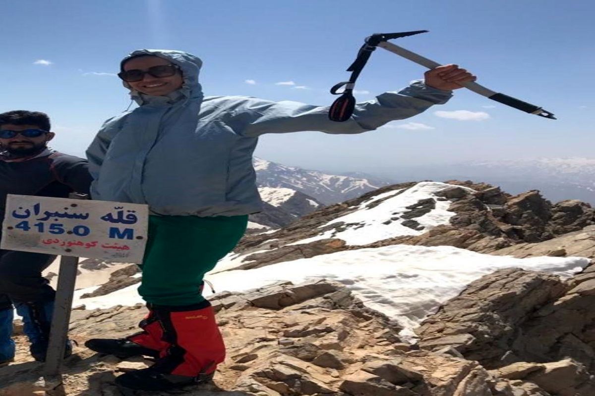 مرگ  یک بانوی کوهنوردبا سقوط از کول جنون اشترانکوه