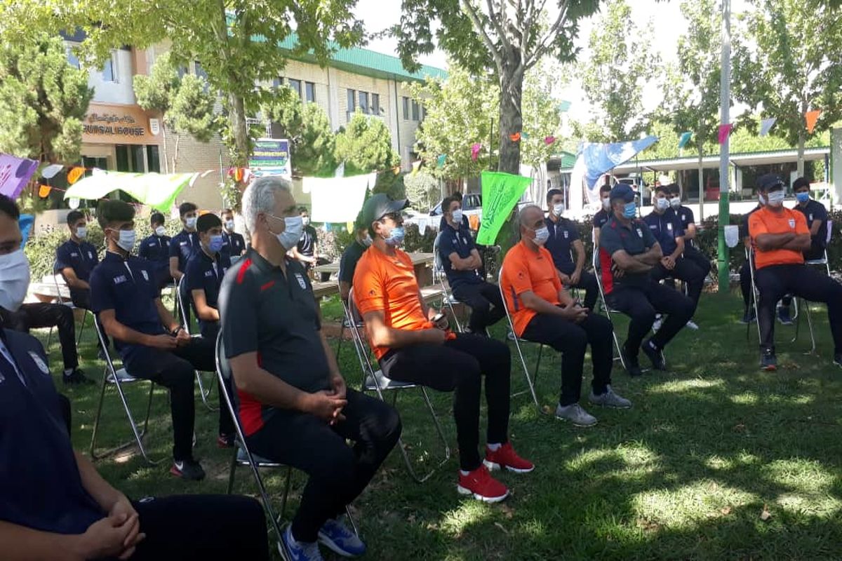 جشن سالروز ازدواج دو نور آسمان تجلی در مرکز ملی فوتبال