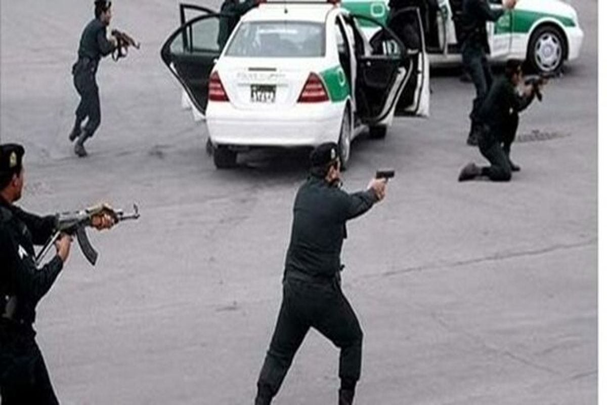 درگیری هولناک پلیس با سارقین خودرو در تهران + فیلم
