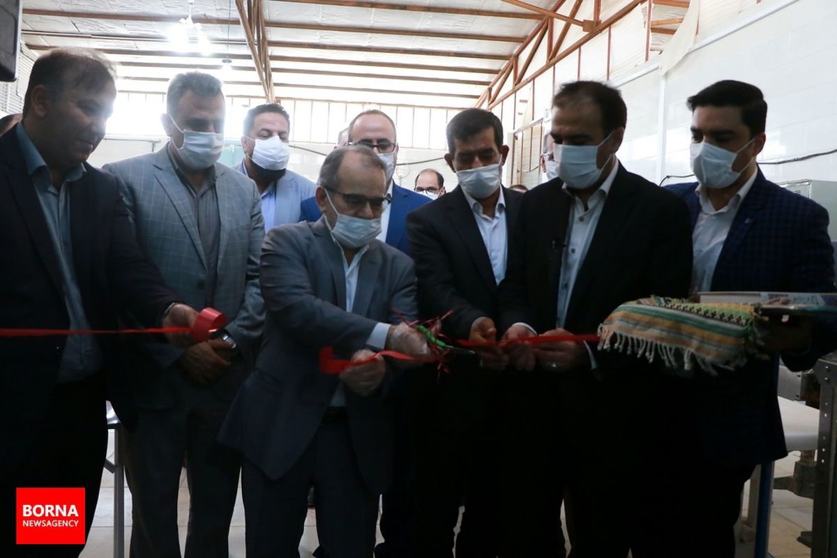 اولین خط تولید ماسک سه لایه اروند به بهره برداری رسید/افتتاح ۴ پروژه بزرگ صنعتی در هفته دولت