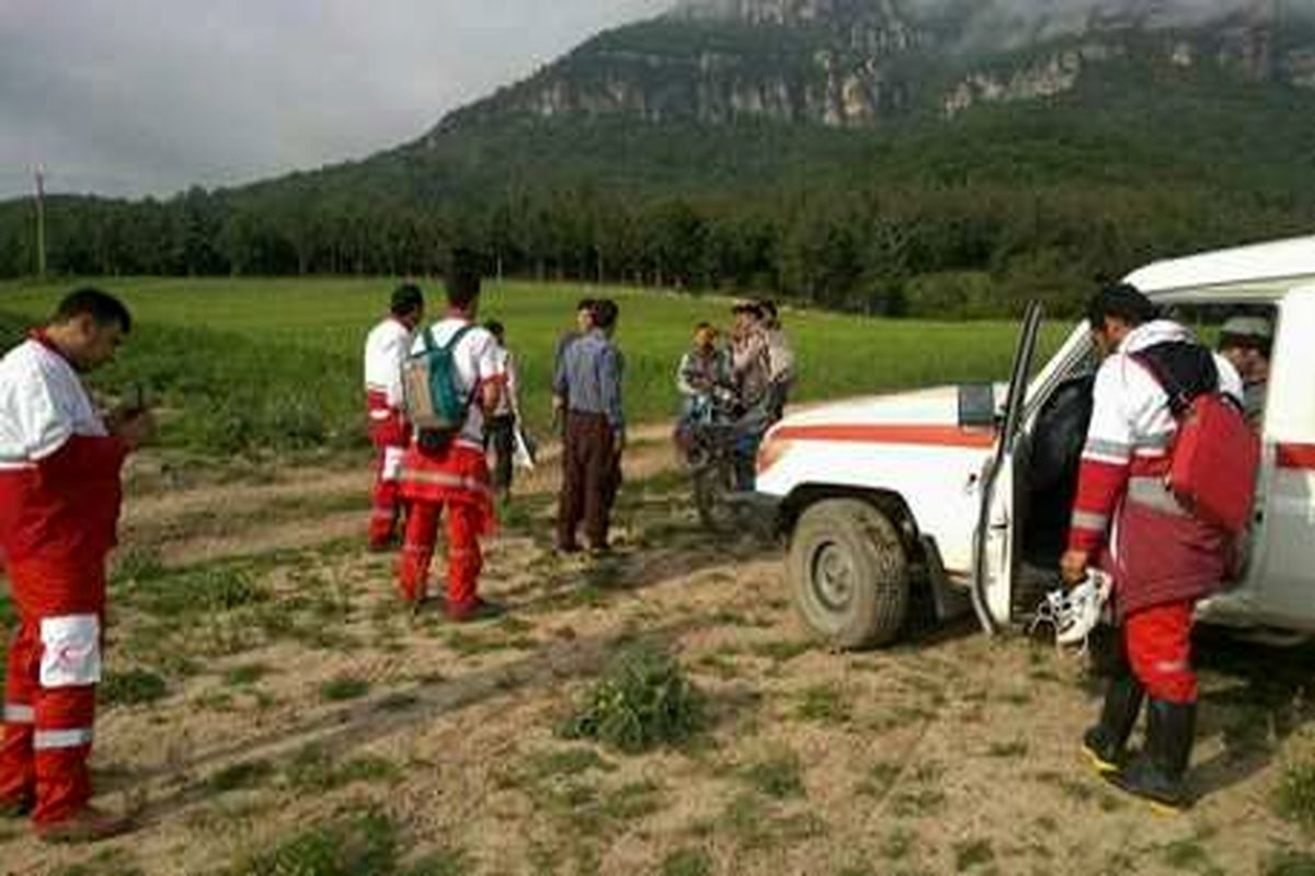 پیدا شدن خانم میانسال گمشده در ارتفاعات سیاه مرزکوه علی آباد کتول