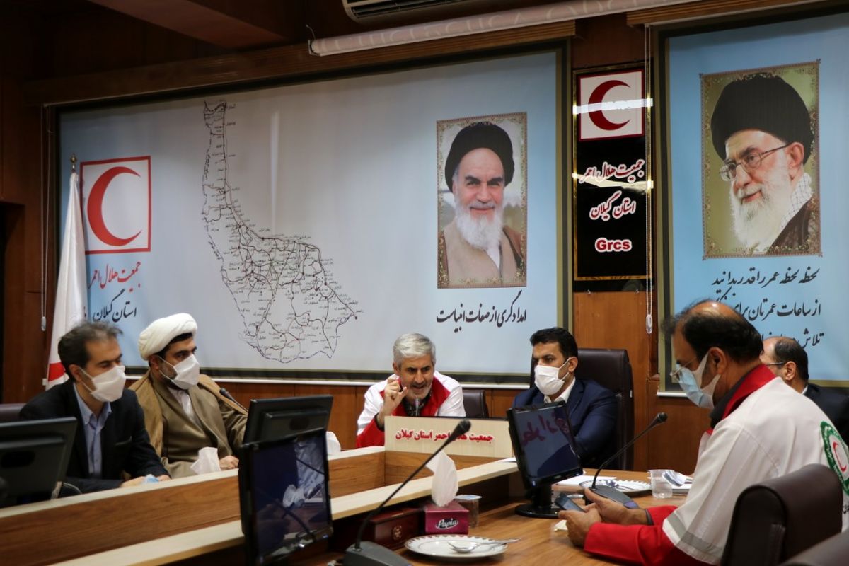 فعالیت های حوزه بهداشت، درمان و توانبخشی را در استان ها ارتقاء می دهیم/اختصاص چادر RDH "چادر سریع الاستقرار بیمارستانی" به ارزش ۲.۵ میلیارد تومان به هلال احمر گیلان