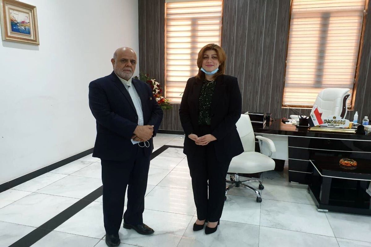 مسجدی با وزیر امور مهاجران عراق دیدار کرد