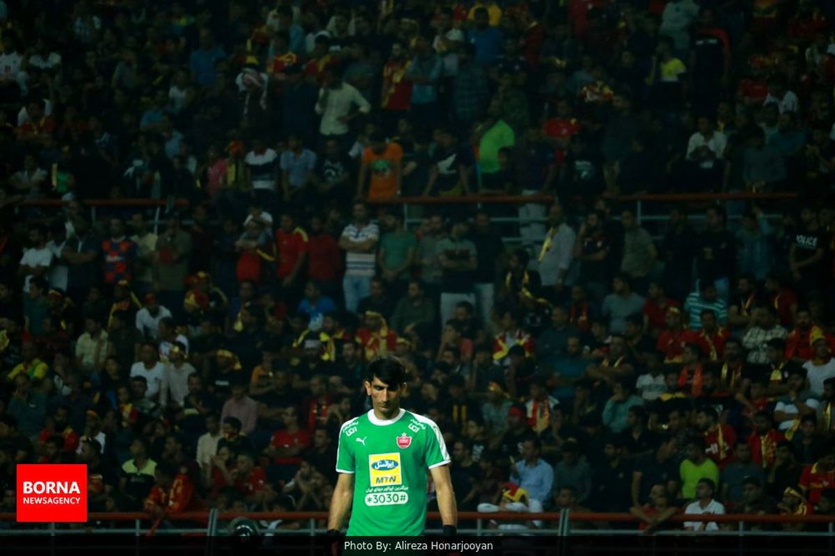 پیام منحصر به فرد بیرانوند برای پرسپولیسی‌ها+ عکس