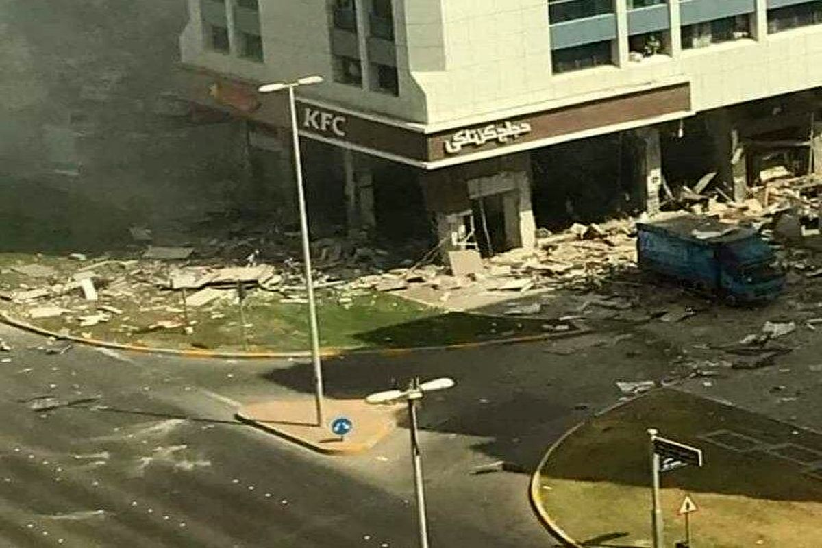 آمار  انفجار در رستوران «کی.اف.سی» امارات منتشر شد