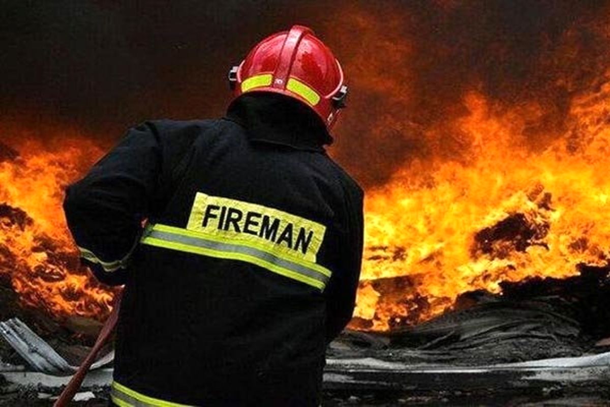 آتش سوزی در فرودگاه مهرآباد