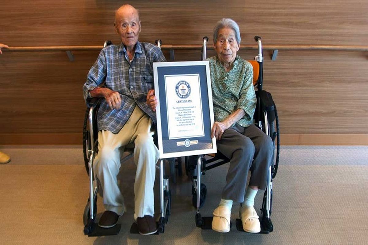فرمول زندگی مشترک موفق پیرترین زوج دنیا
