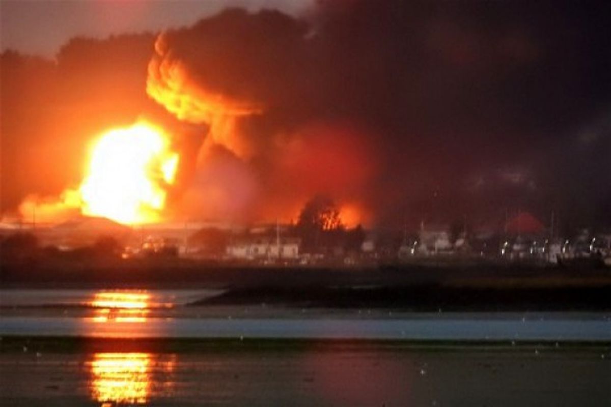 جزئیات انفجار تانکر حمل کپسول گاز کلر در ایلام