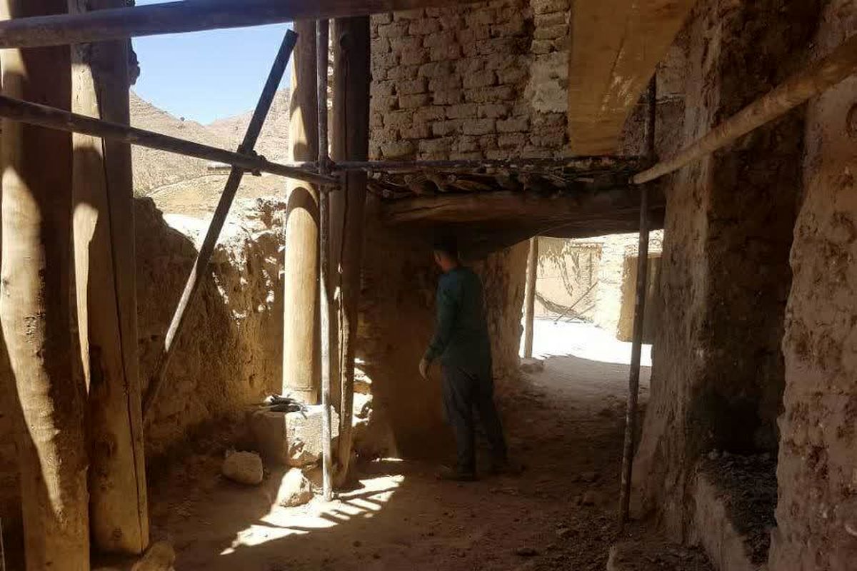آغاز مرمت بخشی از بافت تاریخی روستای اسفیدان بجنورد