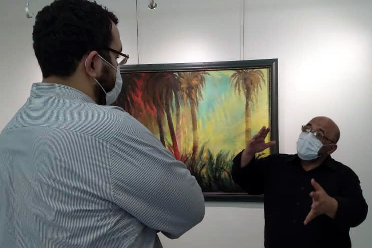 نمایشگاه نقاشی «هم پای نور» قدیریان تمدید شد