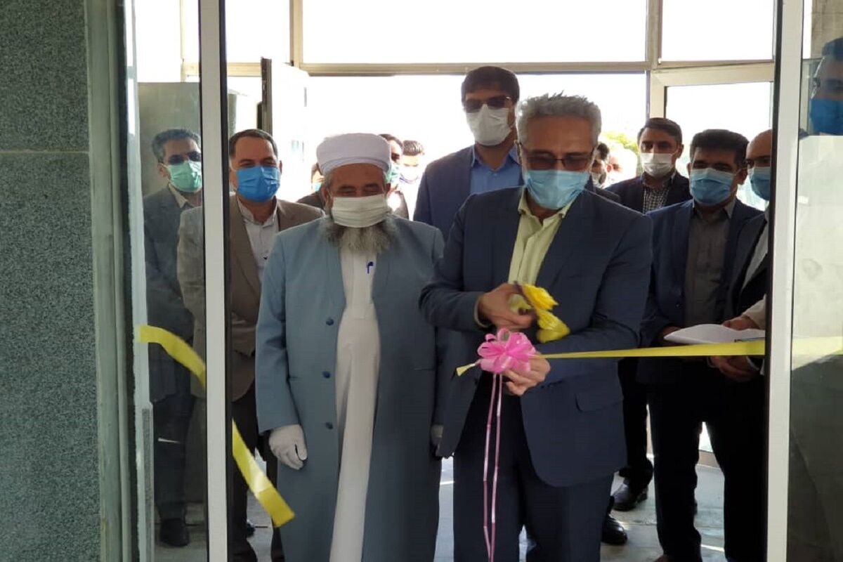 افتتاح بخش همو دیالیز بیمارستان خاتم الانبیا (ص) شهرستان درمیان