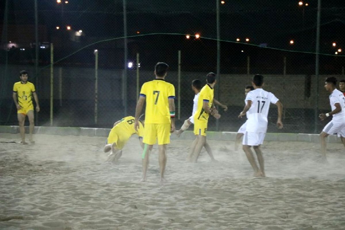 سمنان میزبان دور رفت مرحله نهایی لیگ برتر فوتبال ساحلی شد