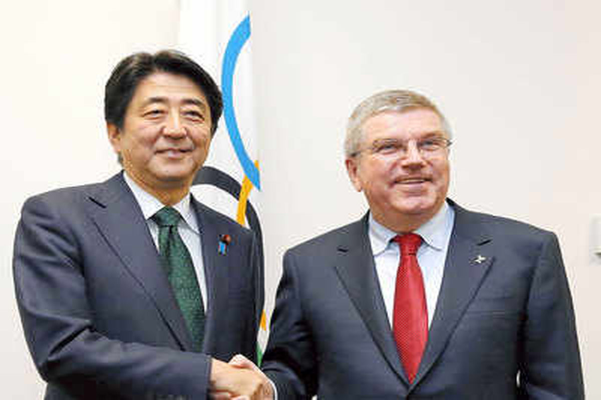 ملاقات باخ و نخست وزیر ژاپن