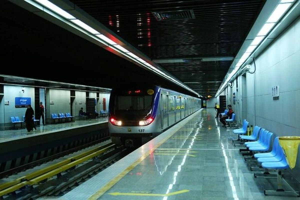 ساعت سرویس دهی خط ۶ متروی تهران تغییر کرد