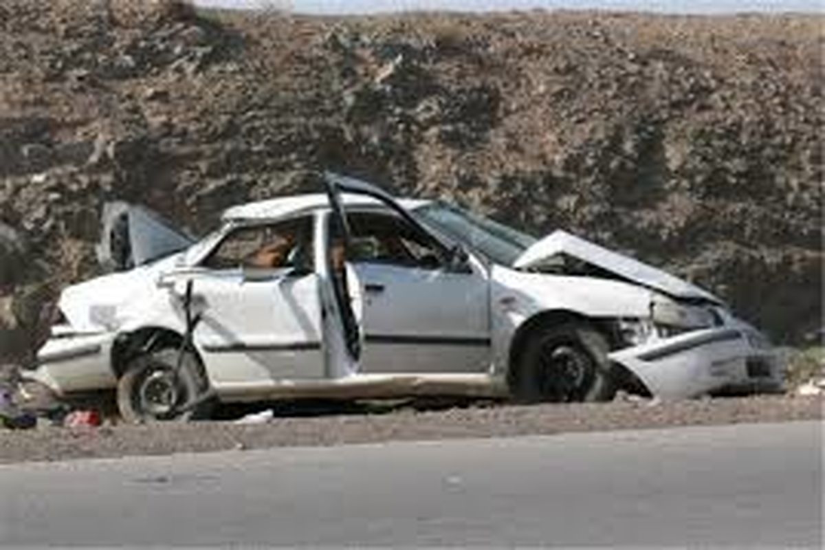 تصادف رانندگی در زنجان ۲ کشته برجا گذاشت