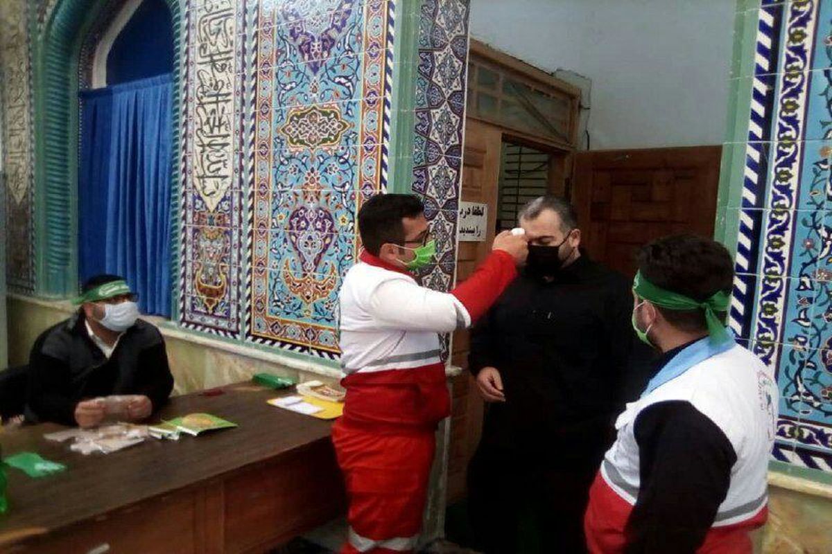 تشریح خدمات جمعیت هلال احمر به عزاداران اربعین حسینی در ۱۶ شهرستان گیلان