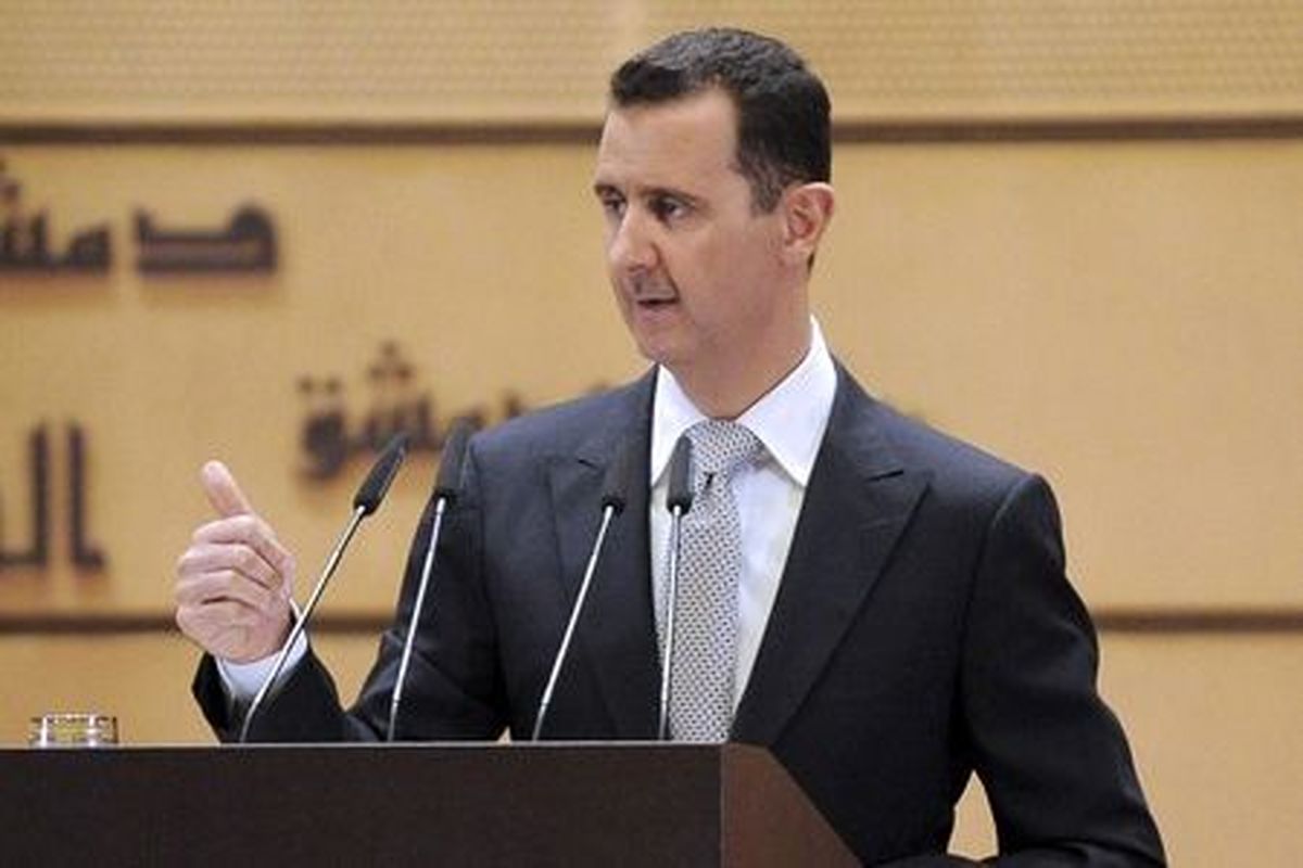 بشار اسد مردم سوریه را به نماز باران دعوت کرد